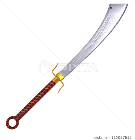 Sword isolated on white background 115027619