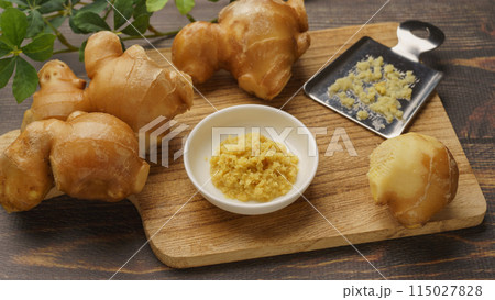 生姜・おろし金|生姜・すりおろし イメージ 生姜・おろし金|生姜・すりおろし イメージ 115027828