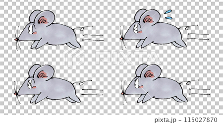 Running mouse set 115027870