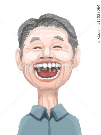 笑うお爺さん 115028064