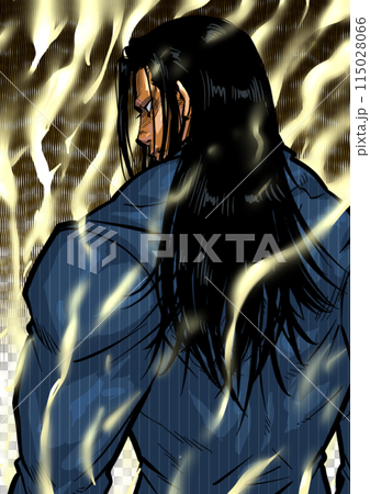 穿西裝的男人背影插畫 穿西裝的男人背影插畫 115028066