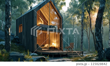modern tiny houses 115028642