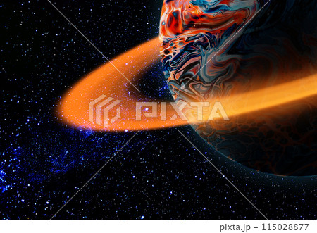 宇宙空間と惑星リング 宇宙空間と惑星リング 115028877