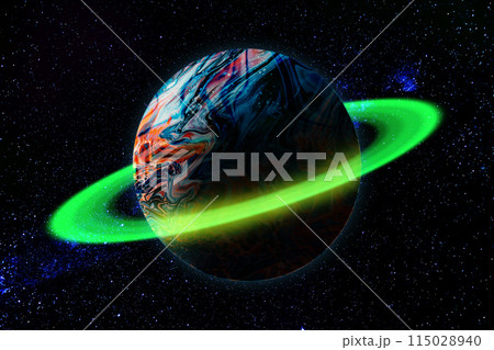 宇宙空間と惑星リング 宇宙空間と惑星リング 115028940