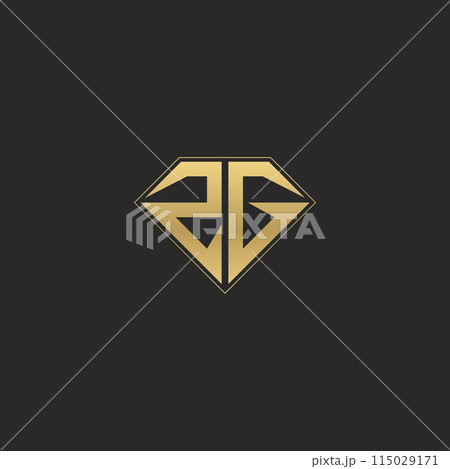 Alphabet letters Initials Monogram logo GZ, ZG Alphabet letters Initials Monogram logo GZ, ZG 115029171