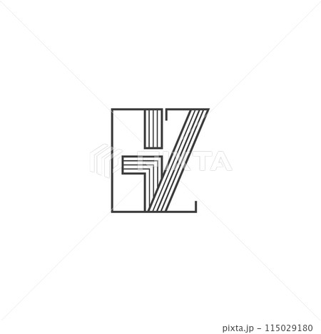 Alphabet letters Initials Monogram logo GZ, ZG Alphabet letters Initials Monogram logo GZ, ZG 115029180
