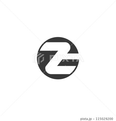 Alphabet letters Initials Monogram logo GZ, ZG 115029200