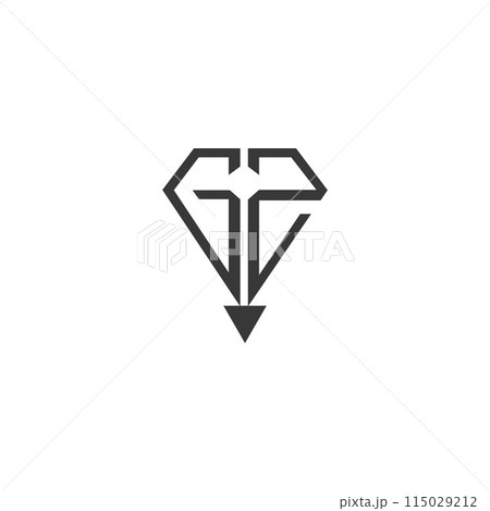 Alphabet letters Initials Monogram logo GZ, ZG Alphabet letters Initials Monogram logo GZ, ZG 115029212