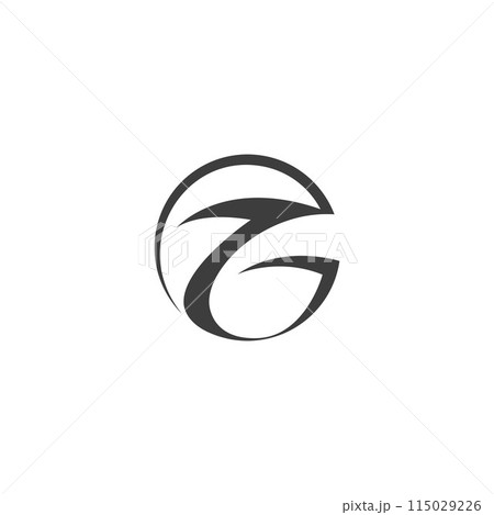 Alphabet letters Initials Monogram logo GZ, ZG Alphabet letters Initials Monogram logo GZ, ZG 115029226