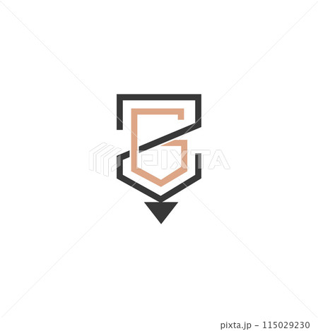 Alphabet letters Initials Monogram logo GZ, ZG Alphabet letters Initials Monogram logo GZ, ZG 115029230