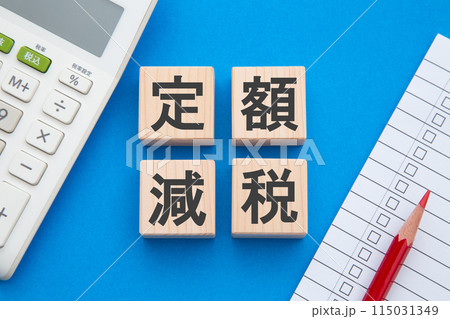 定額減税 115031349