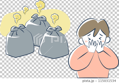 被惡臭垃圾困擾的人們 被惡臭垃圾困擾的人們 115031534