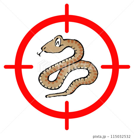 蛇ターゲットマーク 115032532