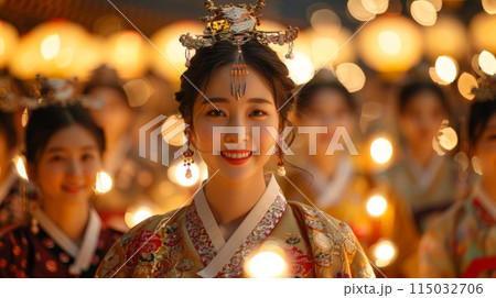 Chuseok Festival in Korea 115032706