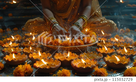 Diwali Festival in India. 115032729