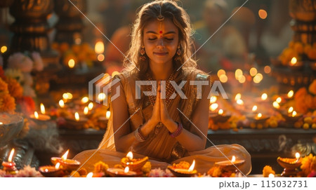 Diwali Festival in India. 115032731