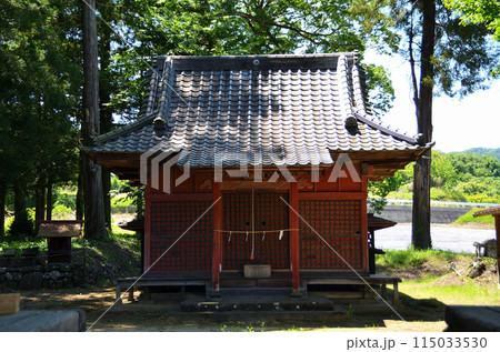 群馬県沼田市屋形原町のパワースポット　篠尾神社 115033530
