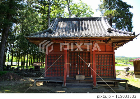 群馬県沼田市屋形原町のパワースポット　篠尾神社 115033532