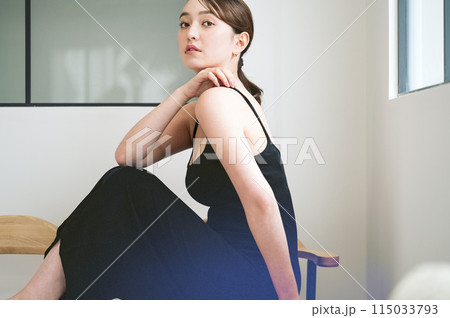女性のビューティーポートレート 115033793