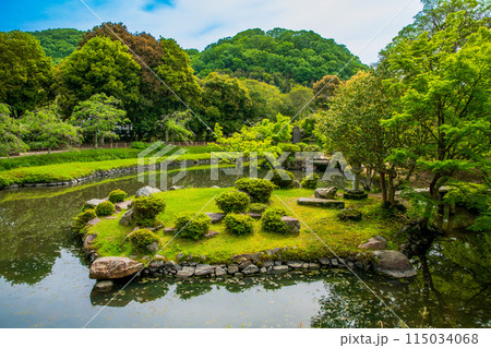 岡山県　岡山市　足守　近水園 115034068