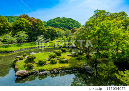 岡山県　岡山市　足守　近水園 115034073