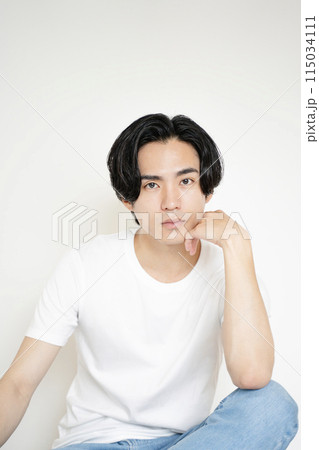 ポートレート　男性　メンズビューティー 115034111