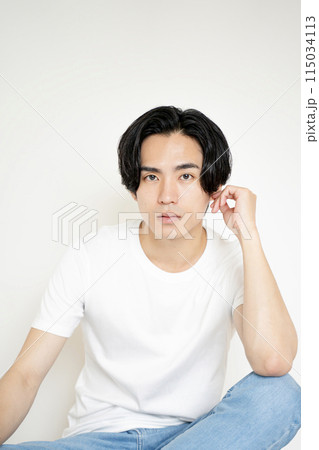 ポートレート　男性　メンズビューティー 115034113