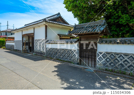 岡山県　足守の町並み 115034306