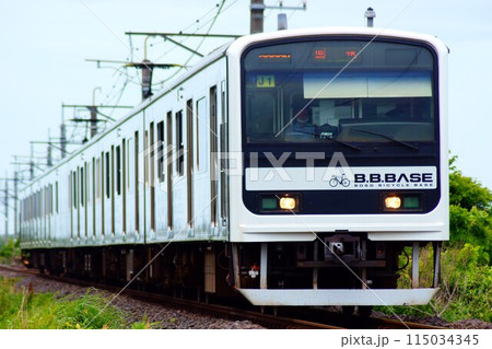 B.B.BASE手賀沼　新木より成田への回送列車 115034345