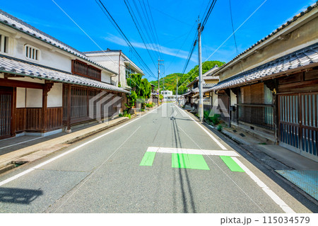 岡山県　足守の町並み 115034579