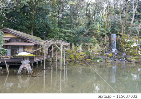 石川県の文化財指定庭園「兼六園」の風景 石川県の文化財指定庭園「兼六園」の風景 115037032