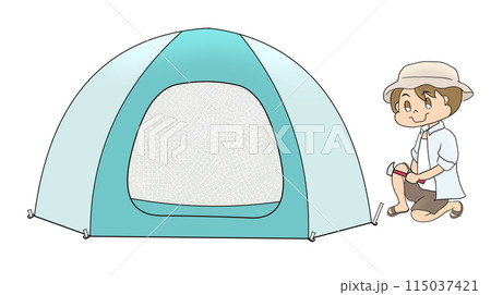 キャンプ テント 男性 キャンプ テント 男性 115037421