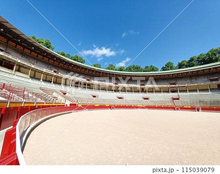 Plaza de Toros de Pamplona view, Pampeluna, Spain 115039079