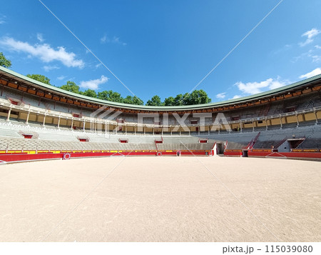 Plaza de Toros de Pamplona view, Pampeluna, Spain Plaza de Toros de Pamplona view, Pampeluna, Spain 115039080