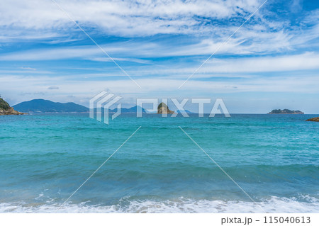 長崎県の新上五島町にある美しいビーチ「ハマンナ」 115040613