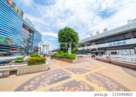 「埼玉県」JR大宮駅西口の風景 「埼玉県」JR大宮駅西口の風景 115040903