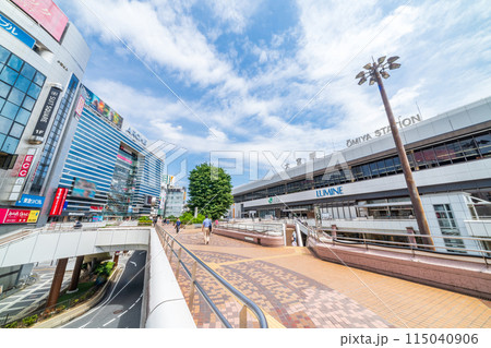 「埼玉県」JR大宮駅西口の風景 「埼玉県」JR大宮駅西口の風景 115040906