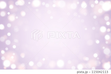 Winter and snow bokeh soft light abstract background, Vector eps 10 illustration bokeh particles 115042113