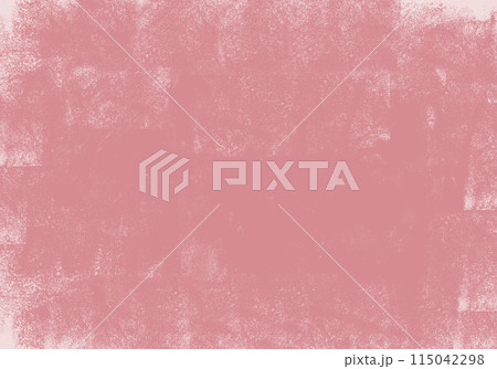 版画風のかすれテクスチャが入った、荒めの背景素材 115042298