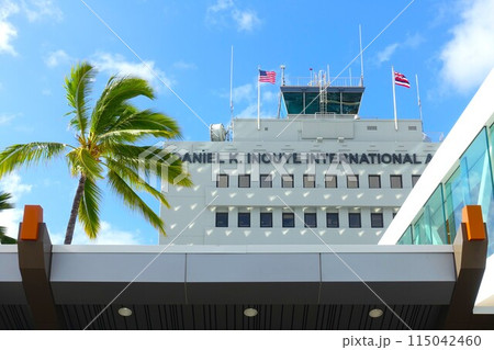 ハワイ　ホノルル　ダニエル・K・イノウエ国際空港 115042460