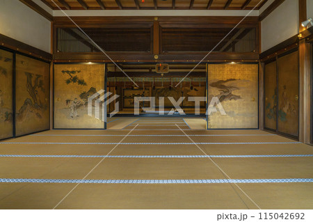 京都　聖護院門跡　大玄関より使者之間 115042692