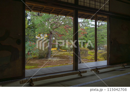 京都　聖護院門跡　書院前庭園 115042708