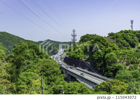 向島　新尾道大橋としまなみ海道　広島県尾道市 115043072