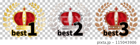 Ranking icon set 115043986