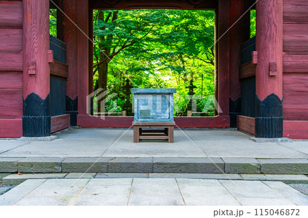【神奈川県】夏の緑が綺麗な鎌倉の妙本寺 115046872
