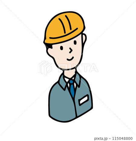 職業イラストアイコン 建設業・製造業 職業イラストアイコン 建設業・製造業 115048800