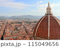 フィレンツェ＊ジョットの鐘楼から望む街並みとドゥオーモ【イタリア】 115049656