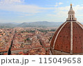 フィレンツェ＊ジョットの鐘楼から望む街並みとドゥオーモ【イタリア】 115049658