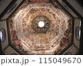 フィレンツェ＊サンタ・マリア・デル・フィオーレ大聖堂　ドゥオーモ　クーポラのフレスコ画【イタリア】 115049670