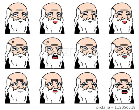 レオナルド・ダ・ヴィンチのイラストセット 115050319